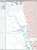 Dona Ana, Nm Carrier Route Wall Map